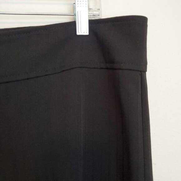 Vintage Cleveland Street wide leg capri culottes with cheetah print panel - Picture 4 of 11